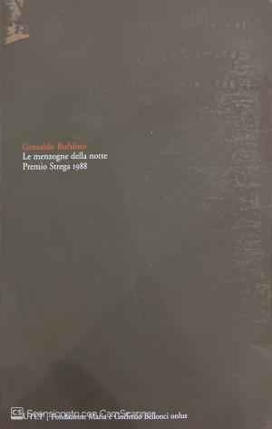 LE MENZOGNE DELLA NOTTE - PREMIO STREGA 1988